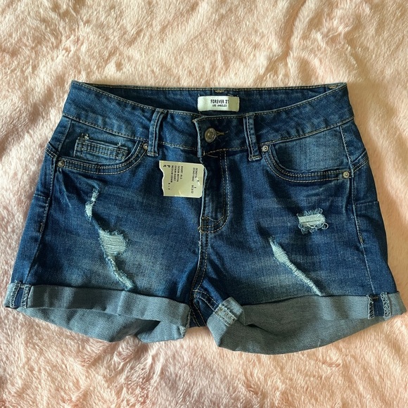 Forever 21 Pants - 2 for $20 Forever 21 Women's Blue Denim Shorts